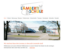 Tablet Screenshot of lambertischule-ochtrup.de